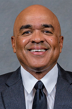 Thomas University assistant football coach Buzz Preston