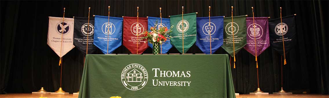 Honor Society standards at TU's commencement ceremony