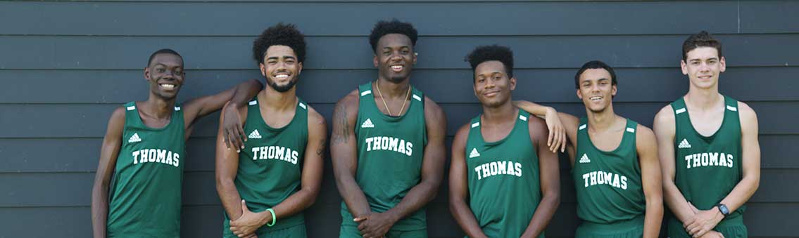 Thomas University's 2019 Men's Cross Country Team