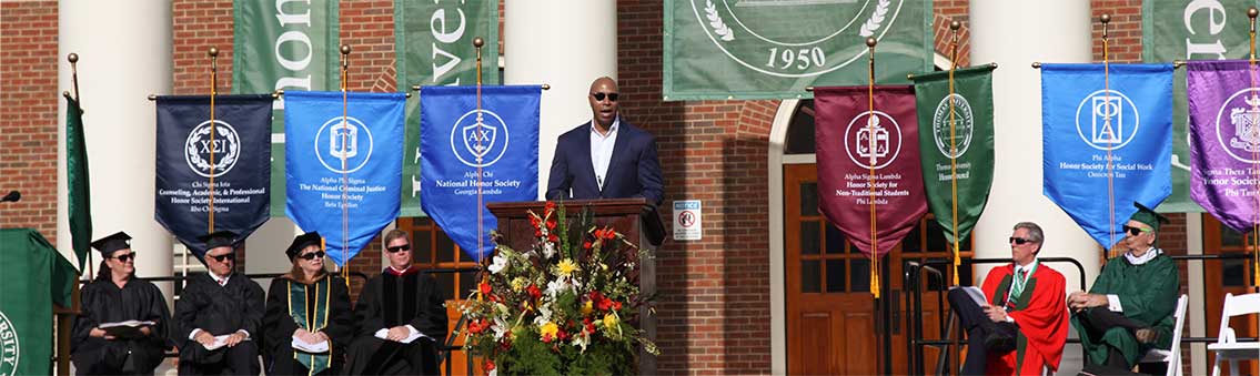 2018 Thomas University Commencement ceremony