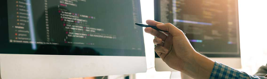 Center for Professional Learning student on computer