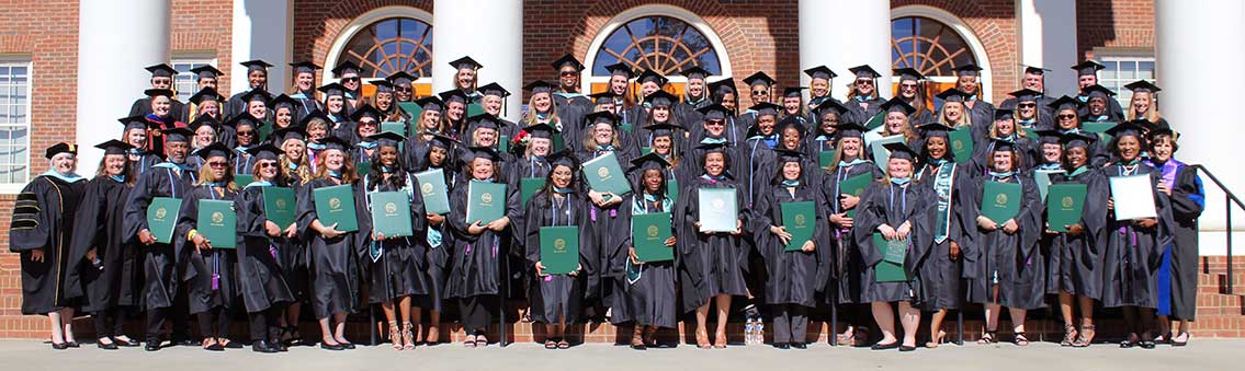 Thomas University Education Department graduated on Commencement Day