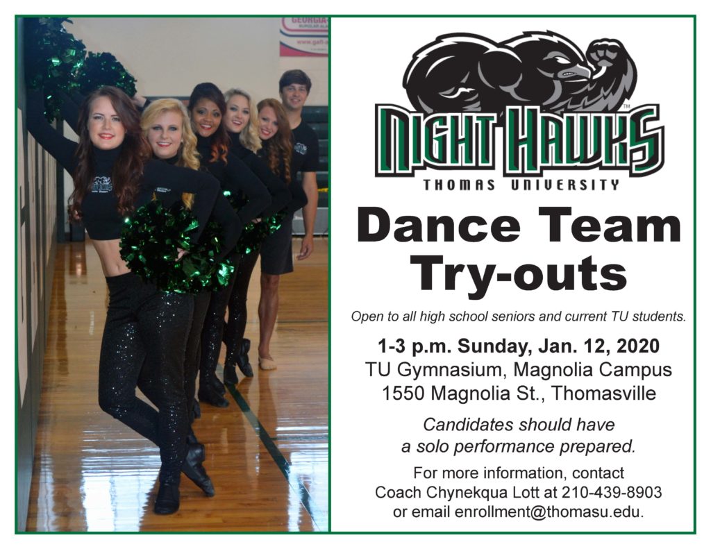 step team tryouts flyer