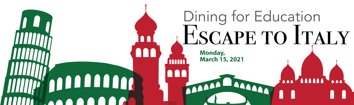 Dining for Education Escape to Italy