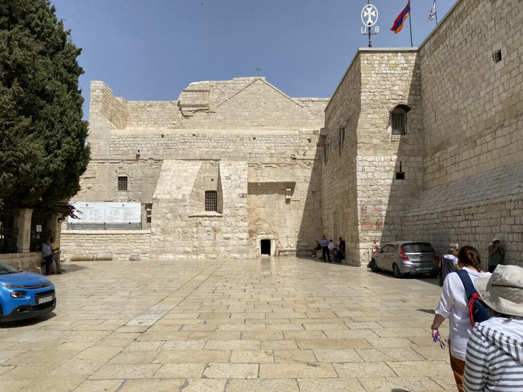 entrance to Church of Nativity