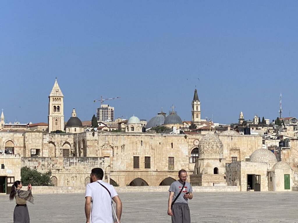 View of Old Jerusalem from Temple Mount