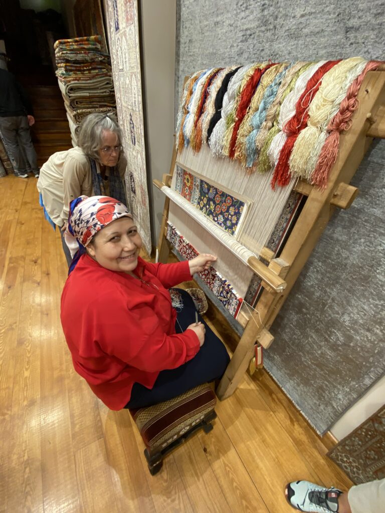 Handwoven Turkish rugs