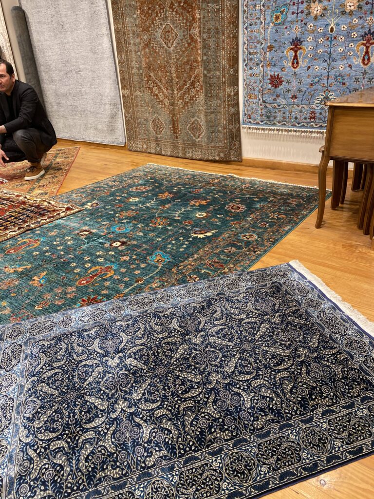 Handwoven Turkish rugs