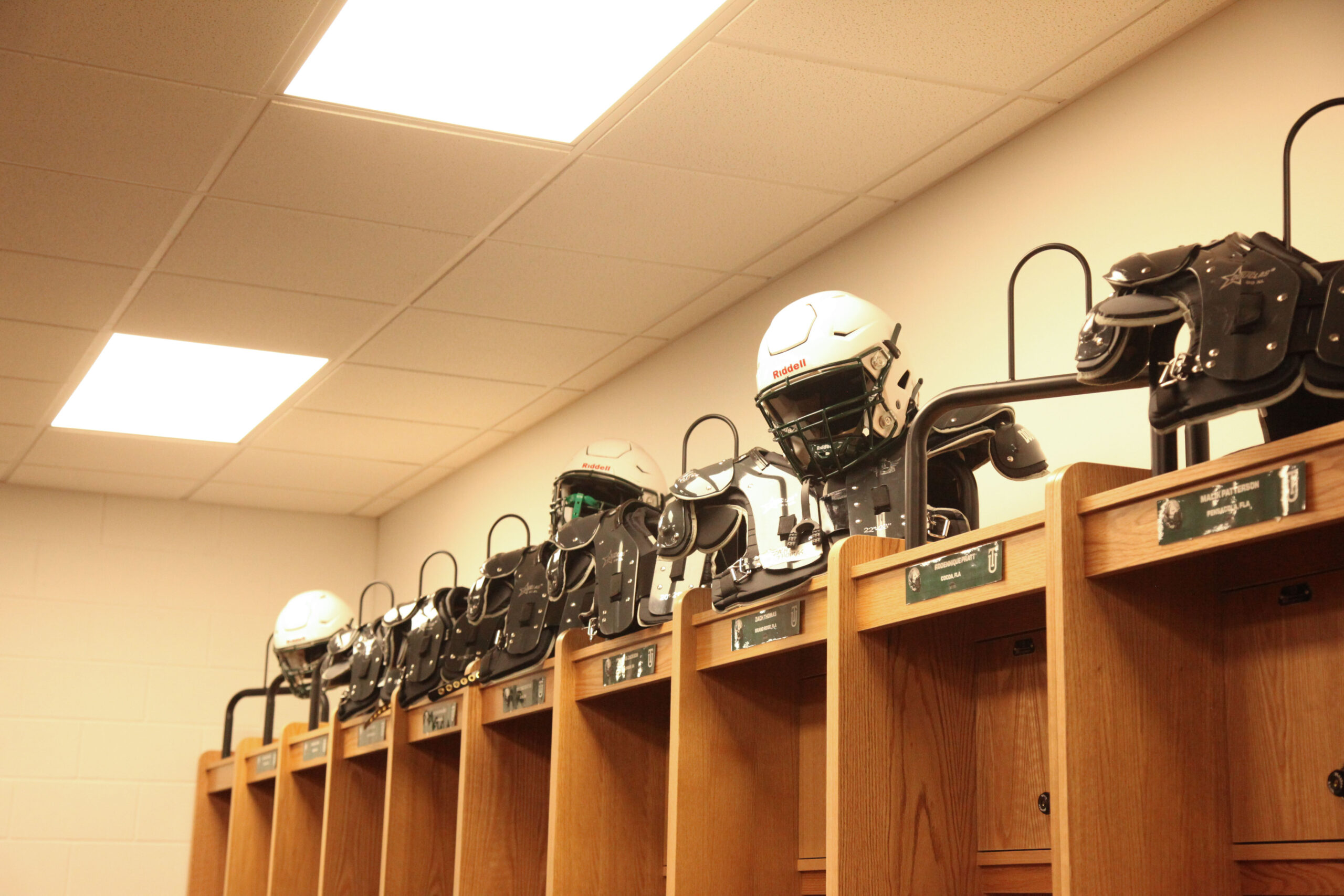 Men's Football Locker room