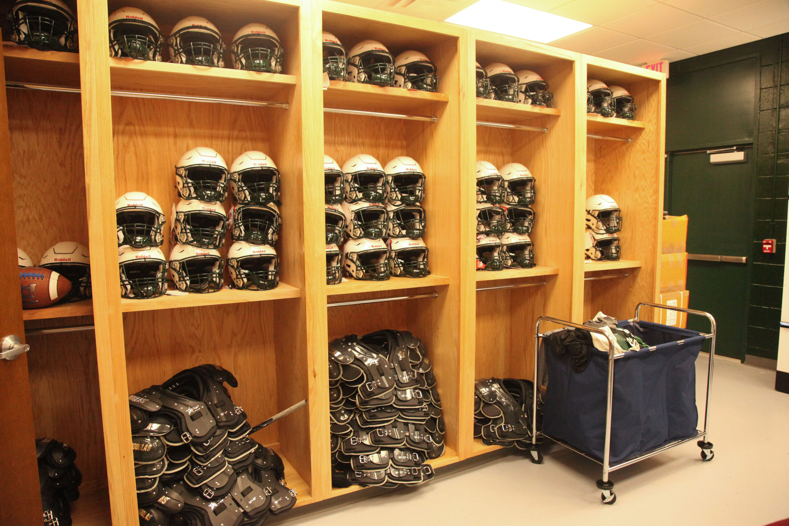 TU equipment room and laundry